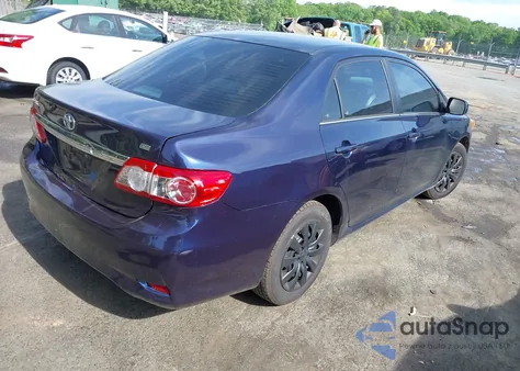 2013 Toyota Corolla Le z USA, uszkodzony, nr VIN 2T1BU4EE2DC050144